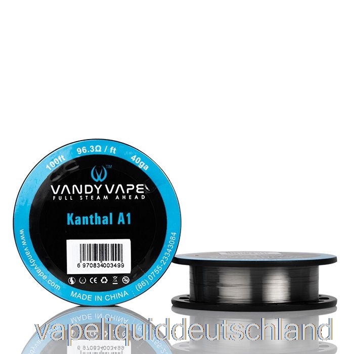 Vandy Vape Spezialdrahtspulen Kanthal A1 – 40ga / 96,3 Ohm – 100 Fuß Vape Deutschland